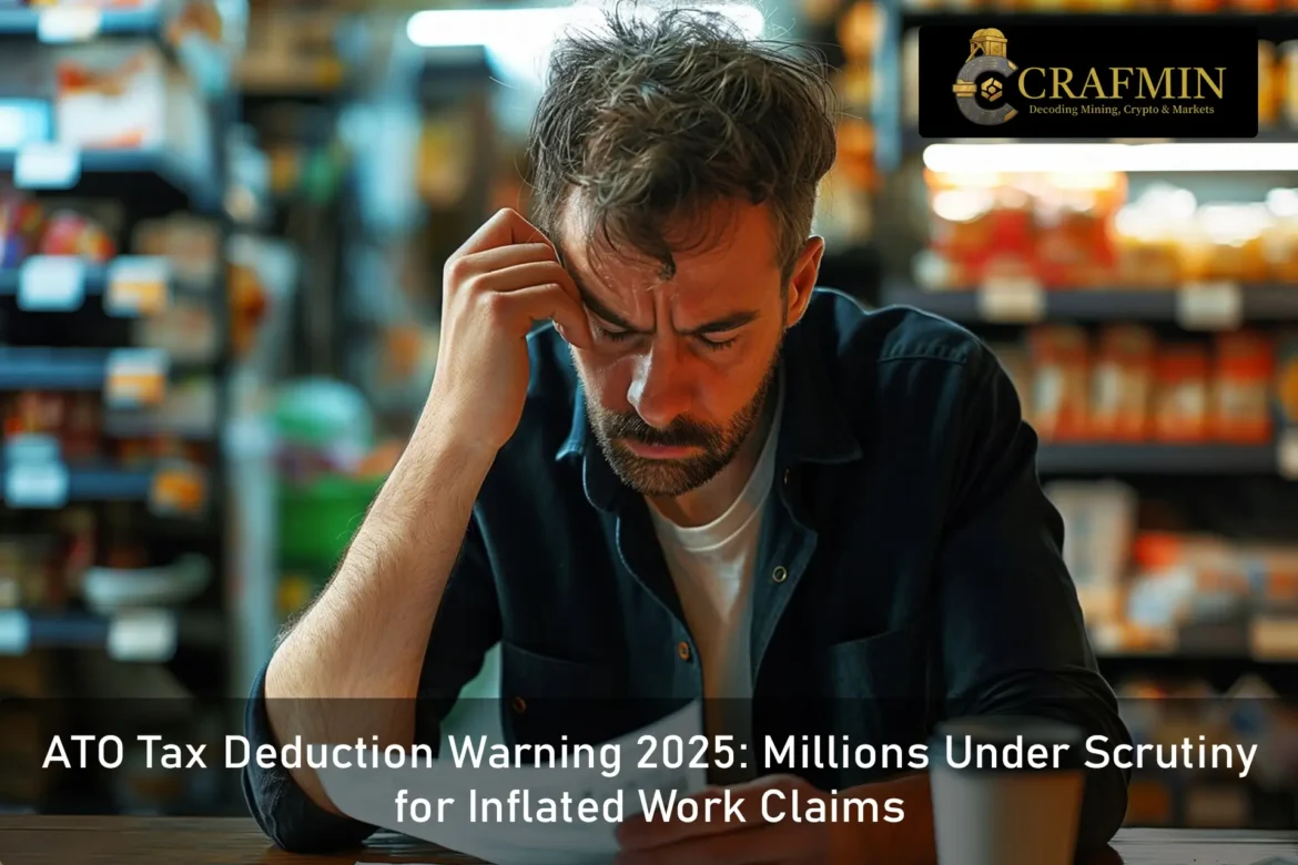ATO Tax Deduction Warning 2025 Millions Under Scrutiny for Inflated Work Claims