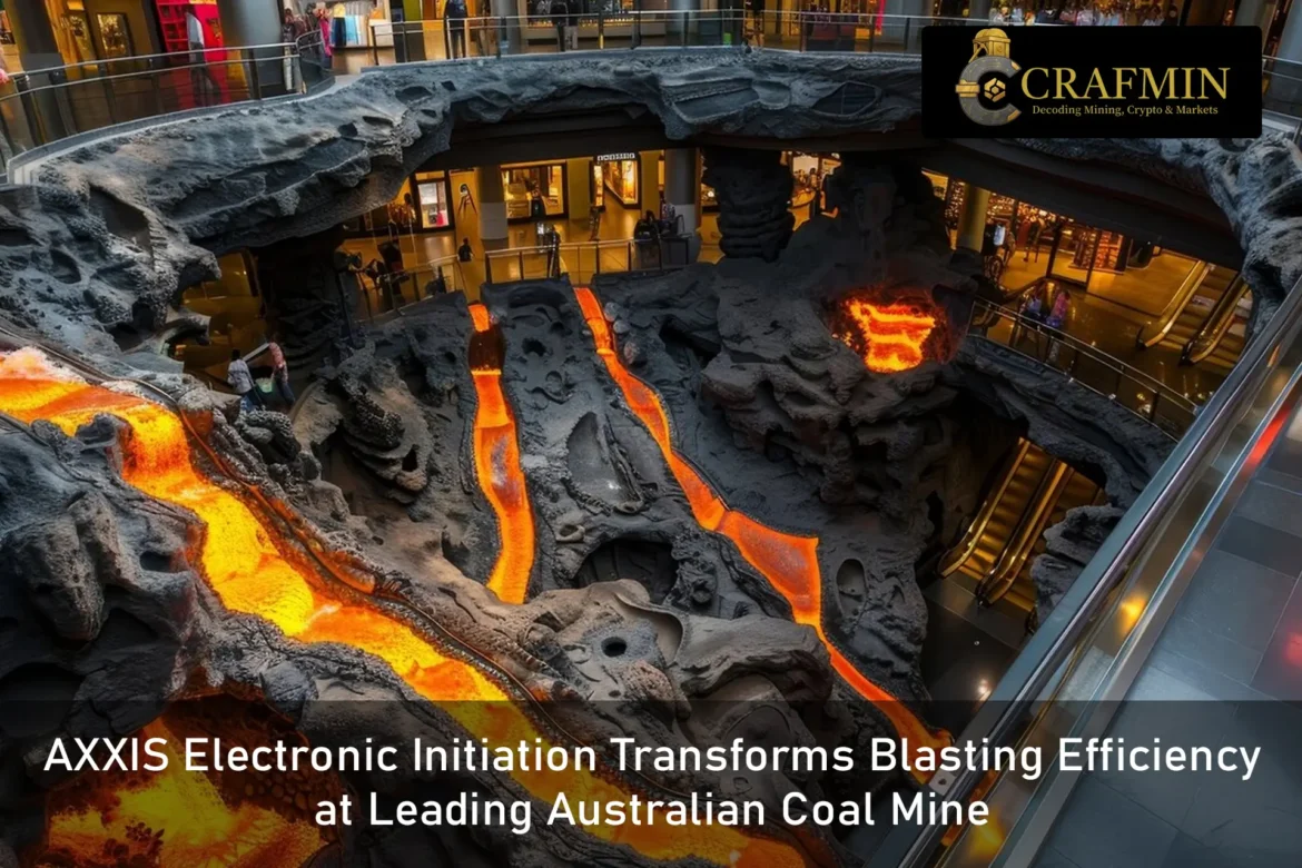 AXXIS Electronic Initiation Transforms Blasting Efficiency at Leading Australian Coal Mine