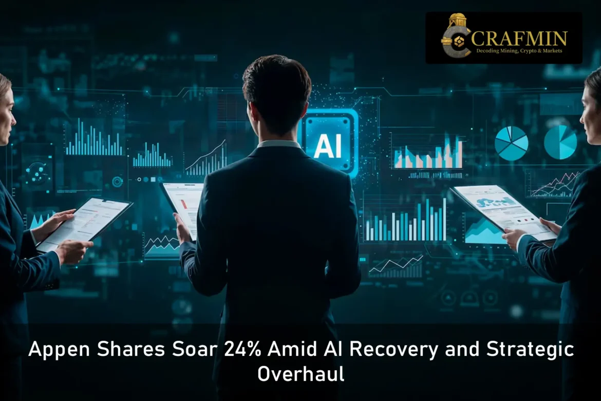 Appen Shares Soar 24% Amid AI Recovery and Strategic Overhaul'
