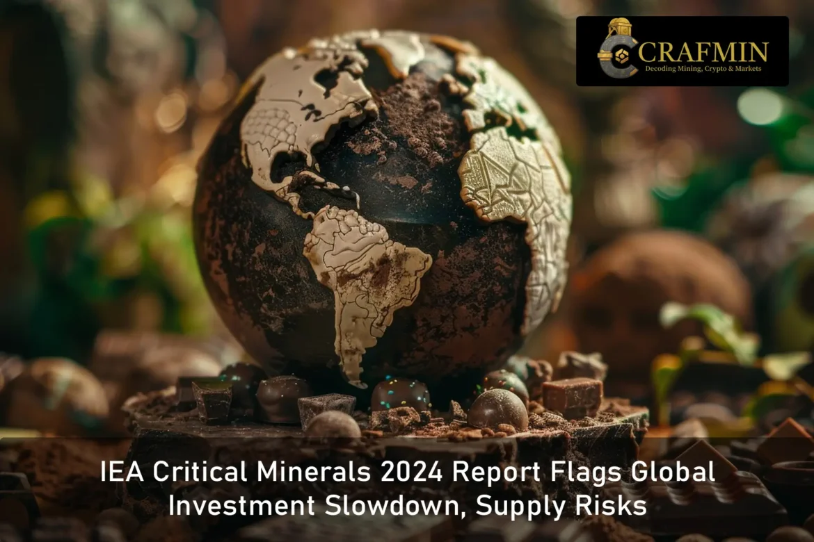 IEA Critical Minerals 2024 Report Flags Global Investment Slowdown, Supply Risks