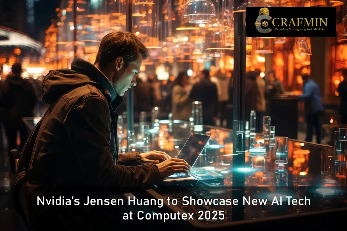 Nvidia’s Jensen Huang to Showcase New AI Tech at Computex 2025