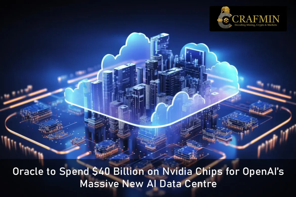 Oracle to Spend $40 Billion on Nvidia Chips for OpenAI’s Massive New AI Data Centre
