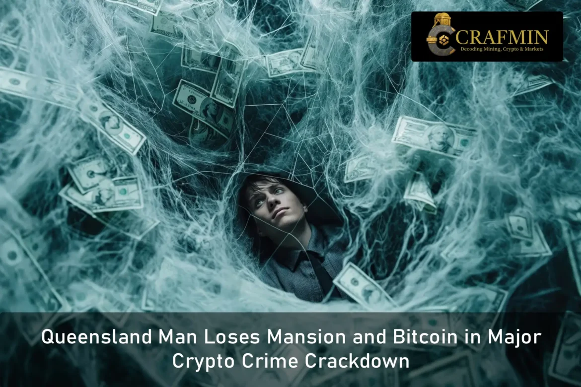 Queensland Man Loses Mansion and Bitcoin in Major Crypto Crime Crackdown