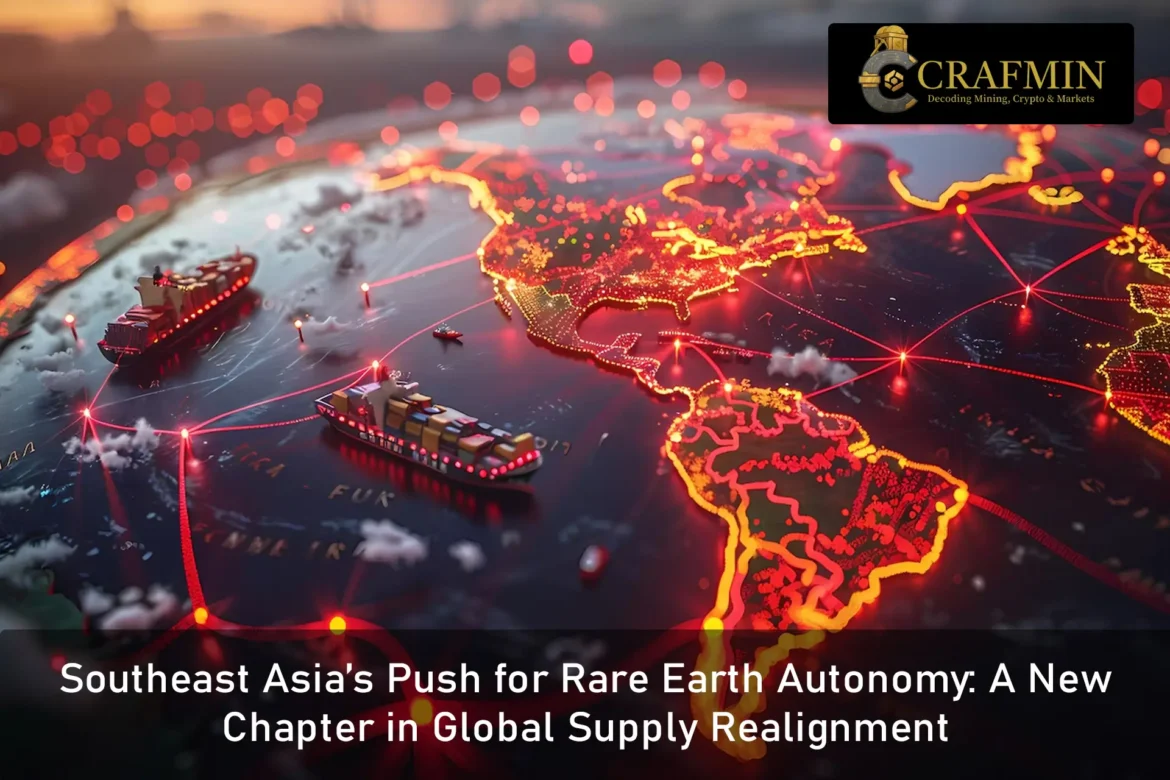 Southeast Asia’s Push for Rare Earth Autonomy A New Chapter in Global Supply Realignment