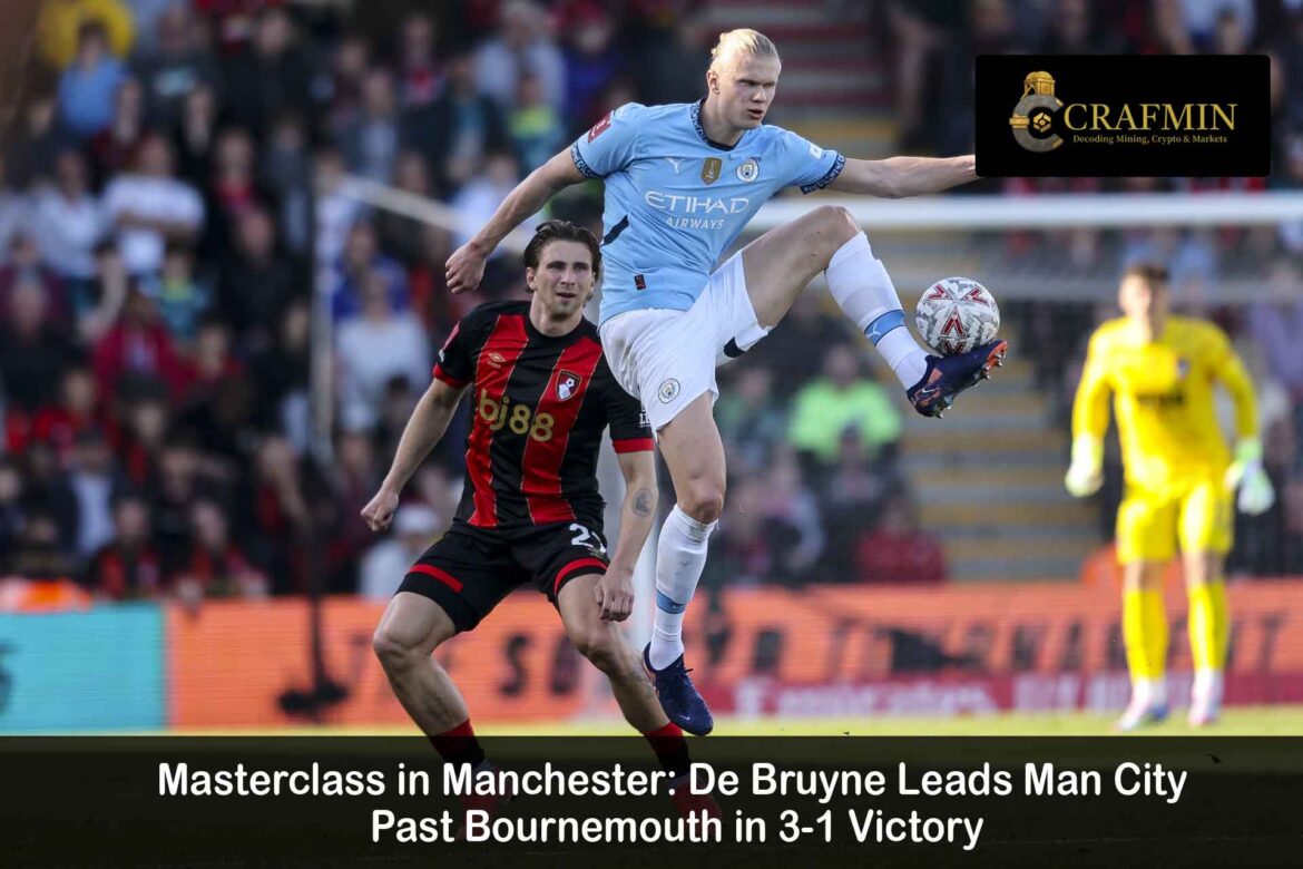 Man City vs Bournemouth: De Bruyne Stars in 3-1 EPL Victory