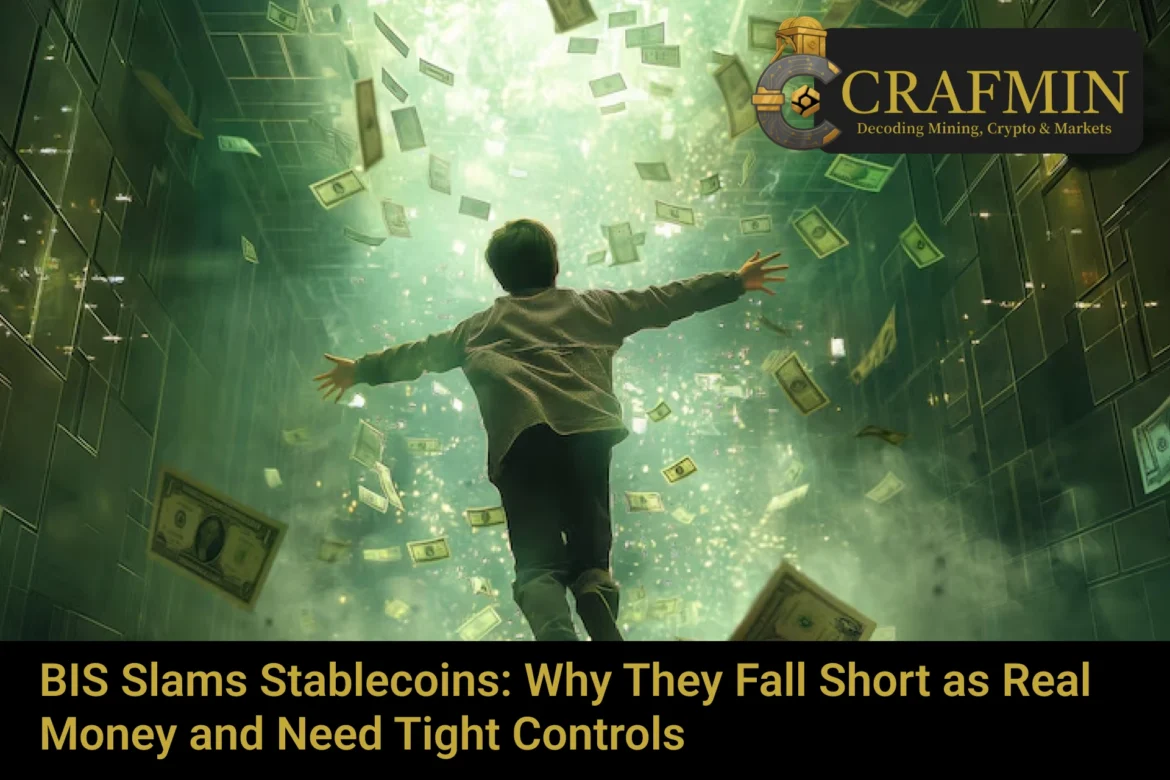 BIS Slams Stablecoins_ Why They Fall Short as Real Money and Need Tight Controls
