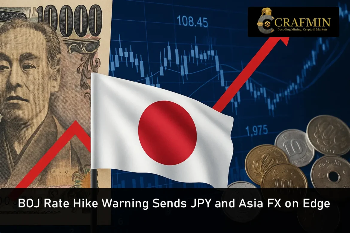 BOJ Rate Hike Alert Shakes Yen and Asia-Pacific FX Markets