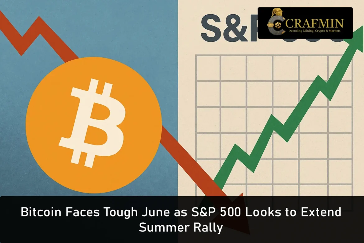 Bitcoin Faces Tough June as S&P 500 Looks to Extend Summer Rally-1