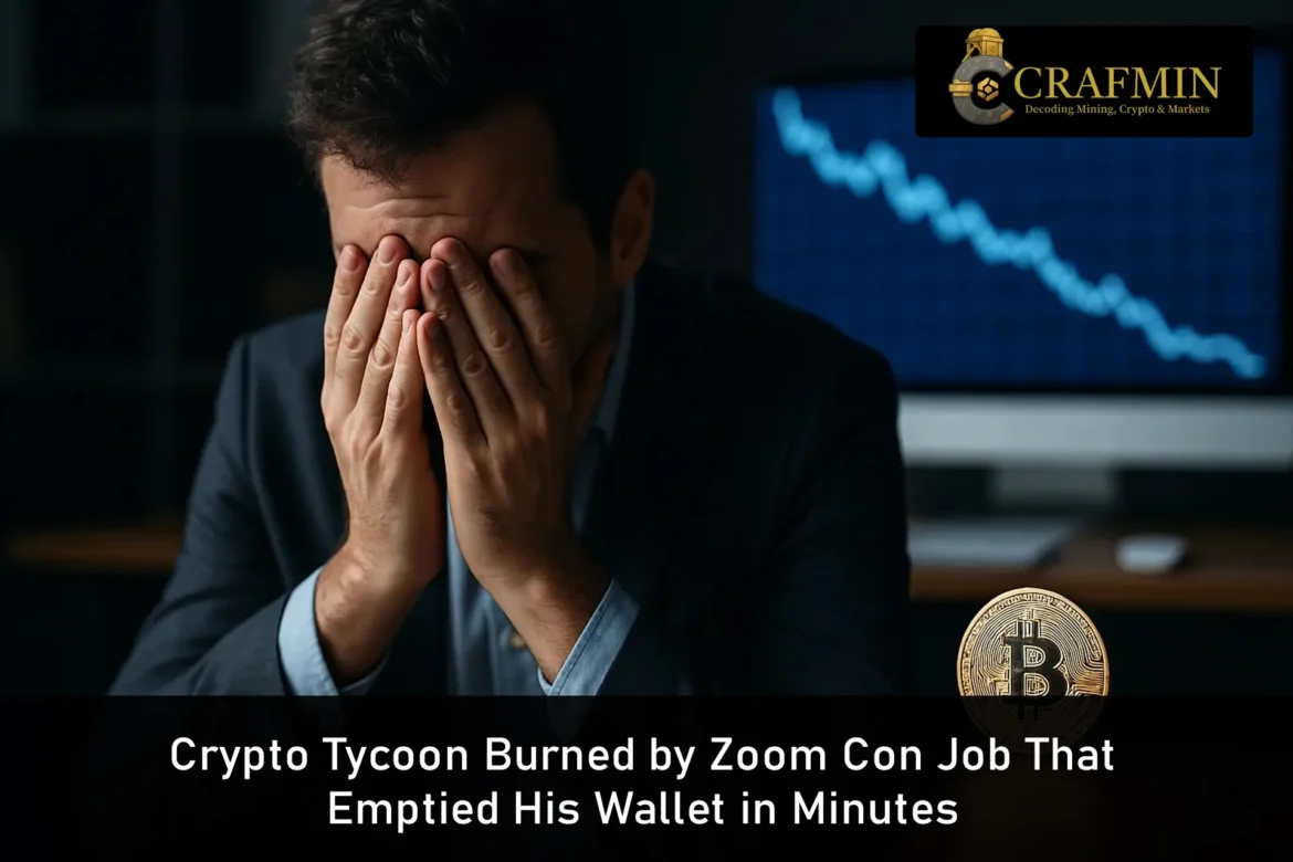 Crypto Tycoon Burned by Zoom Con Job That Emptied His Wallet in Minutes