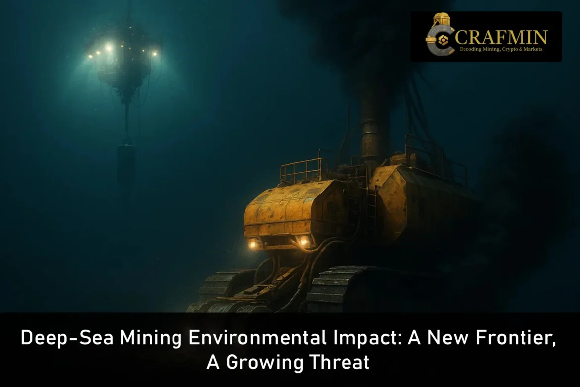 Deep-Sea Mining Environmental Impact A New Frontier, A Growing Threat