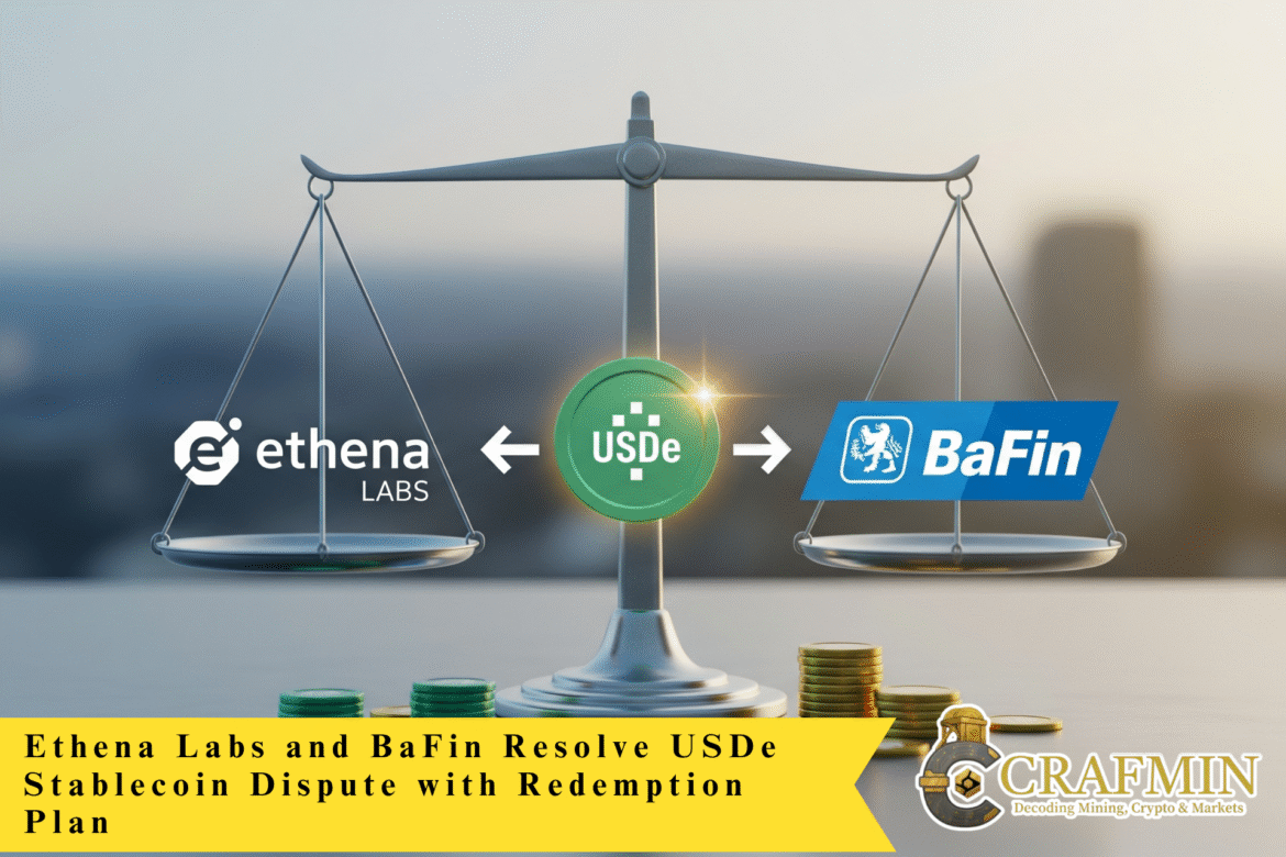 Ethena Labs and BaFin Resolve USDe Stablecoin Dispute with Redemption Plan