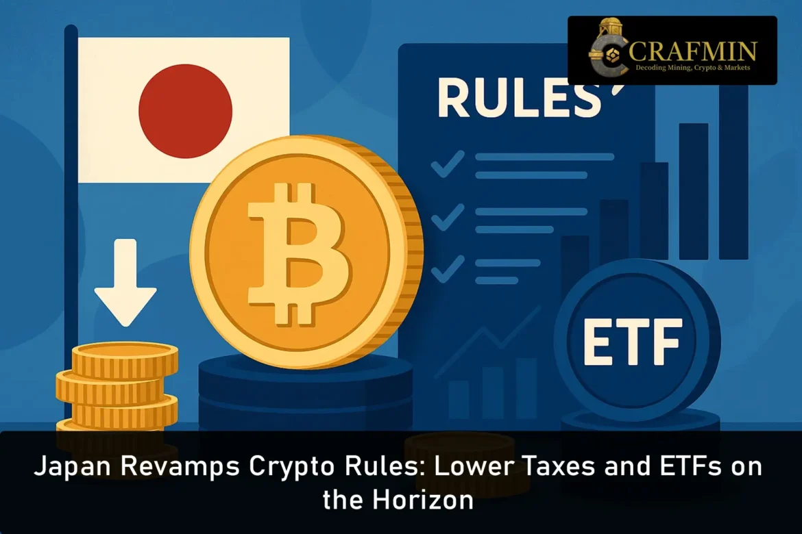Japan Revamps Crypto Rules Lower Taxes and ETFs on the Horizon-1
