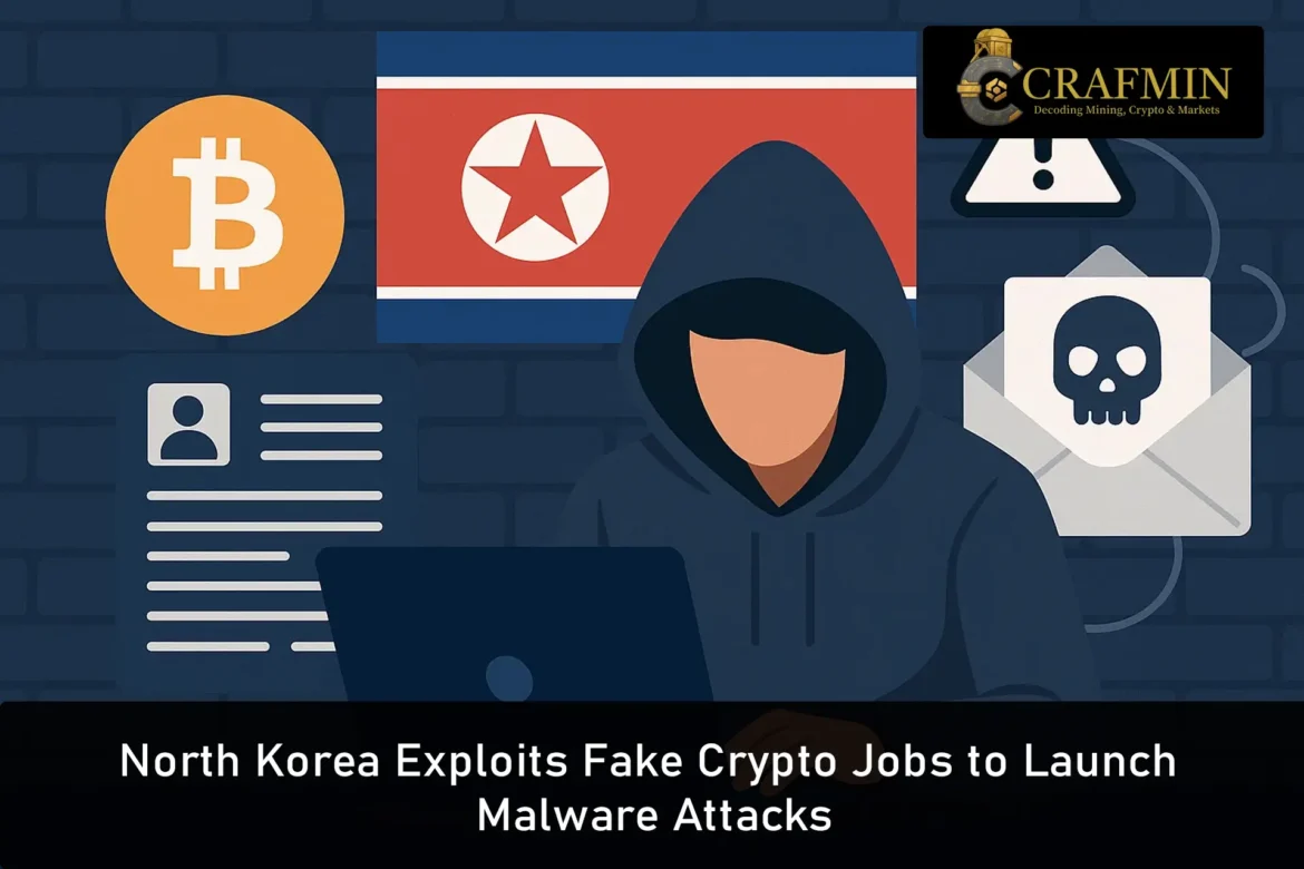 North Korea Uses Fake Crypto Job Ads to Spread Malware