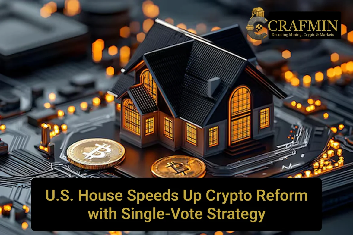 U.S. House Speeds Up Crypto Reform with Single-Vote Strategy