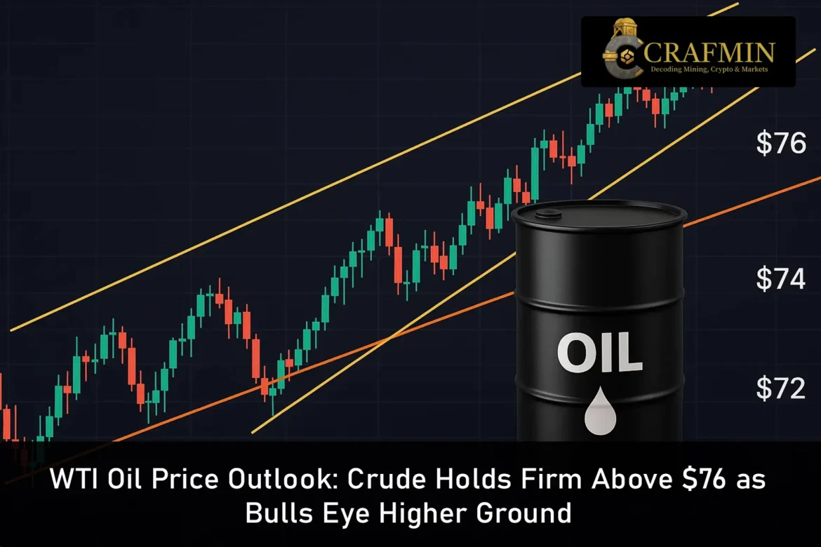 WTI Crude Maintains Strength Above $76 as Uptrend Gains Momentum