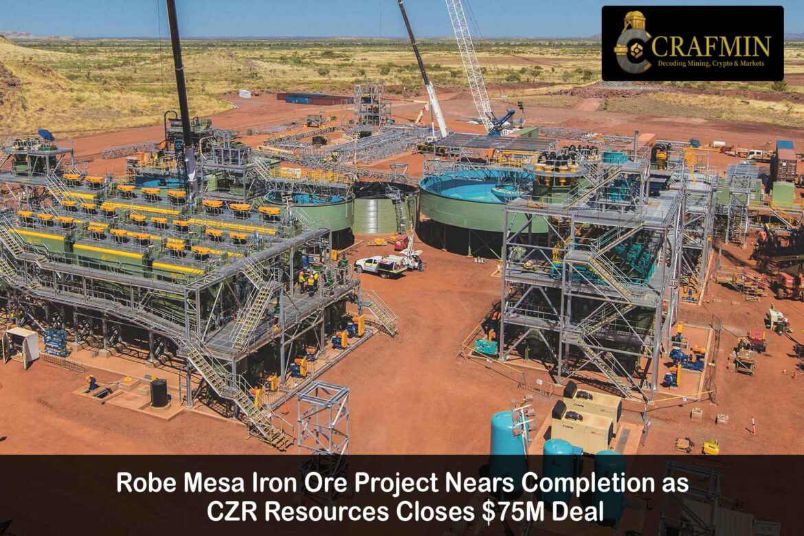 CZR Set to Finalise Robe Mesa Iron Ore Project Deal