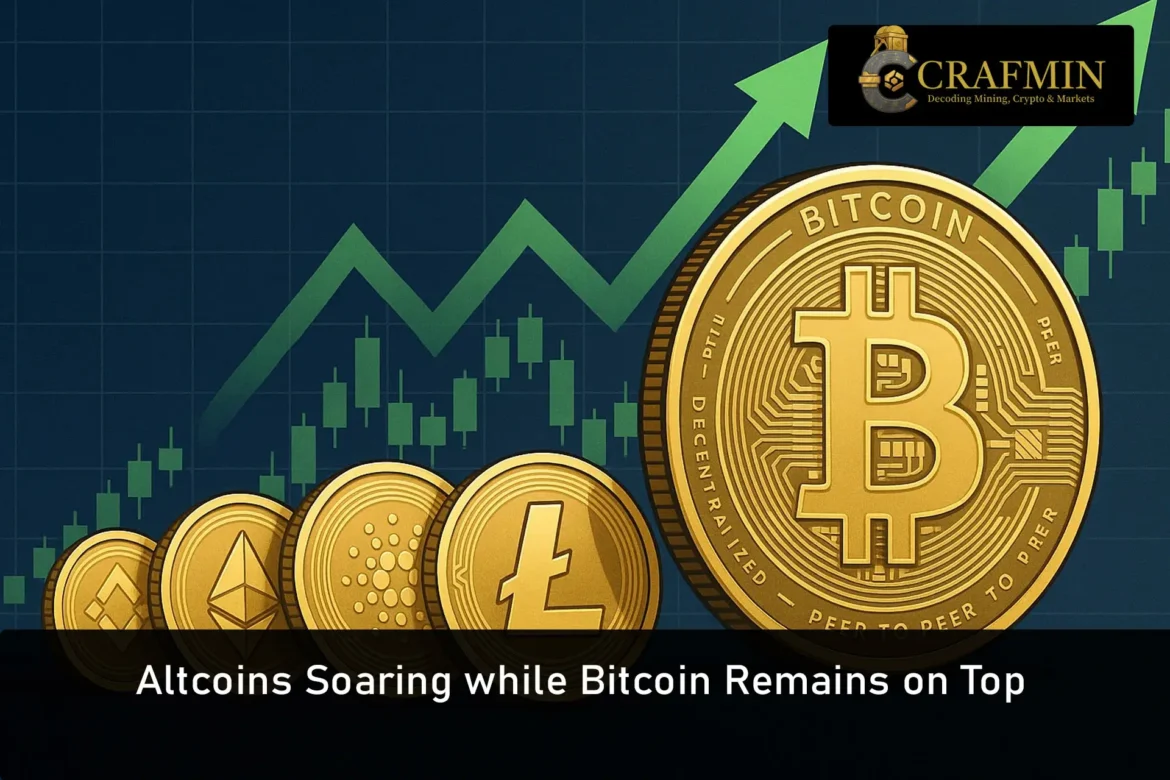 Altcoins Soaring while Bitcoin Remains on Top