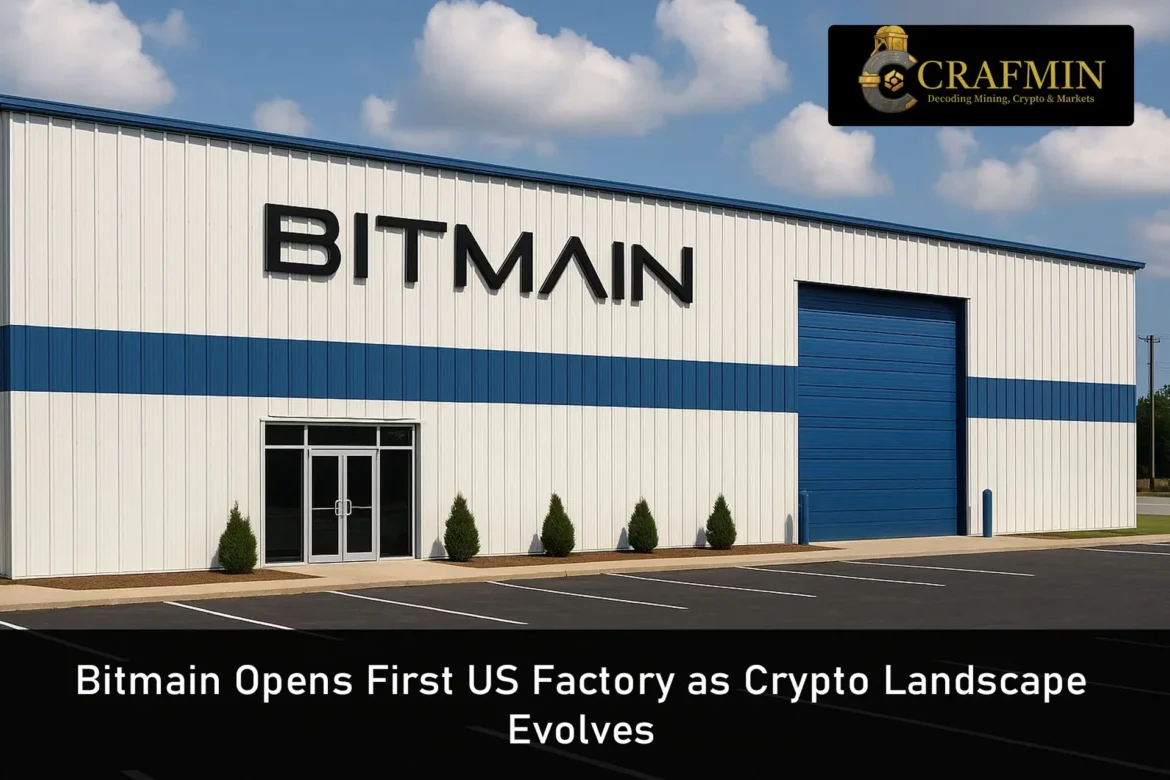 Bitmain Opens First US Factory