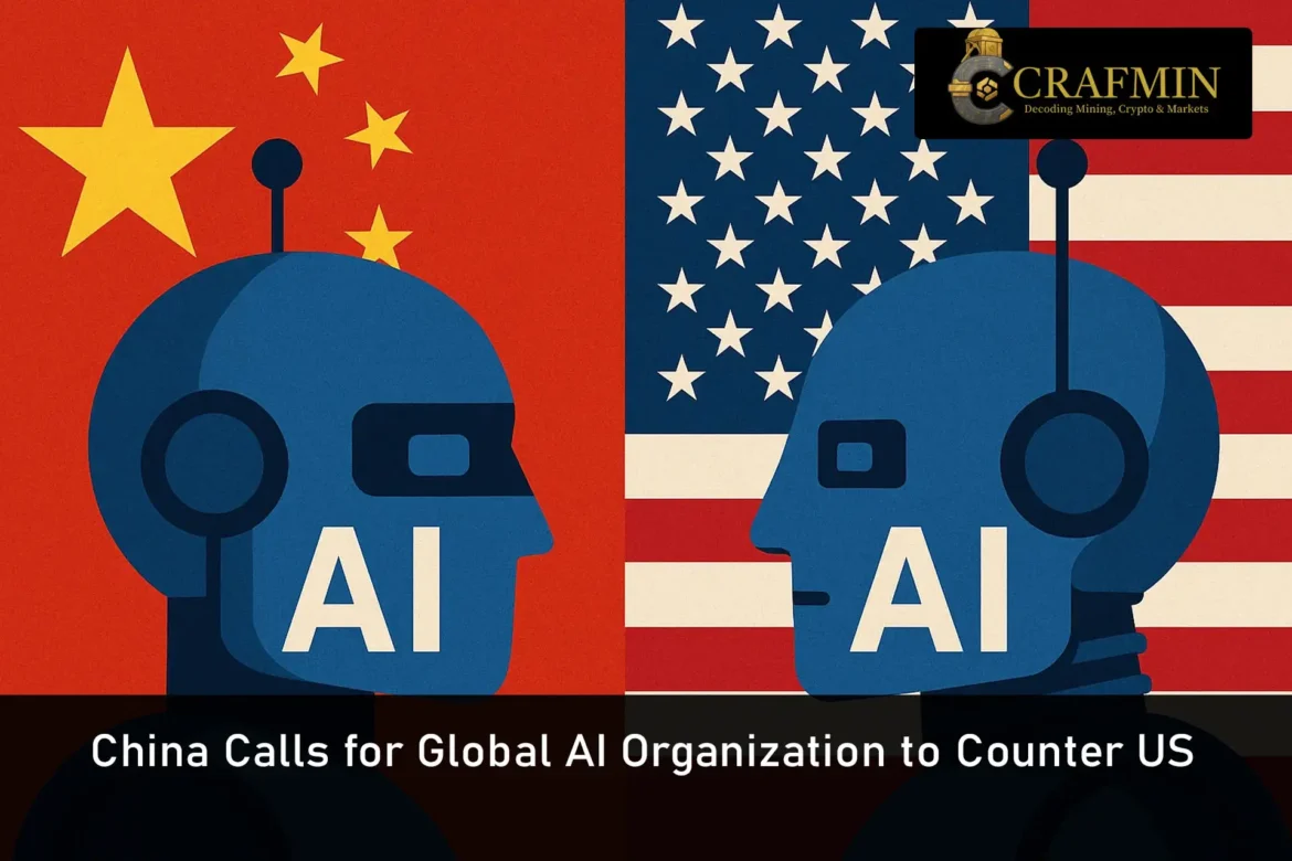 China Calls for Global