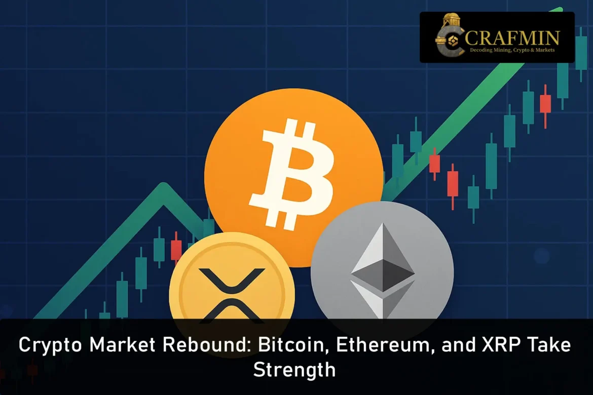 Crypto Market Rebound Bitcoin, Ethereum, and XRP Take Strength-2