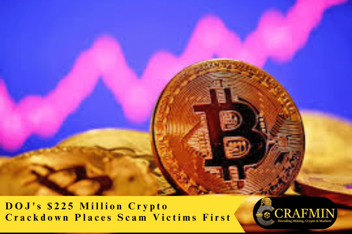 DOJ's $225 Million Crypto Crackdown Places Scam Victims First