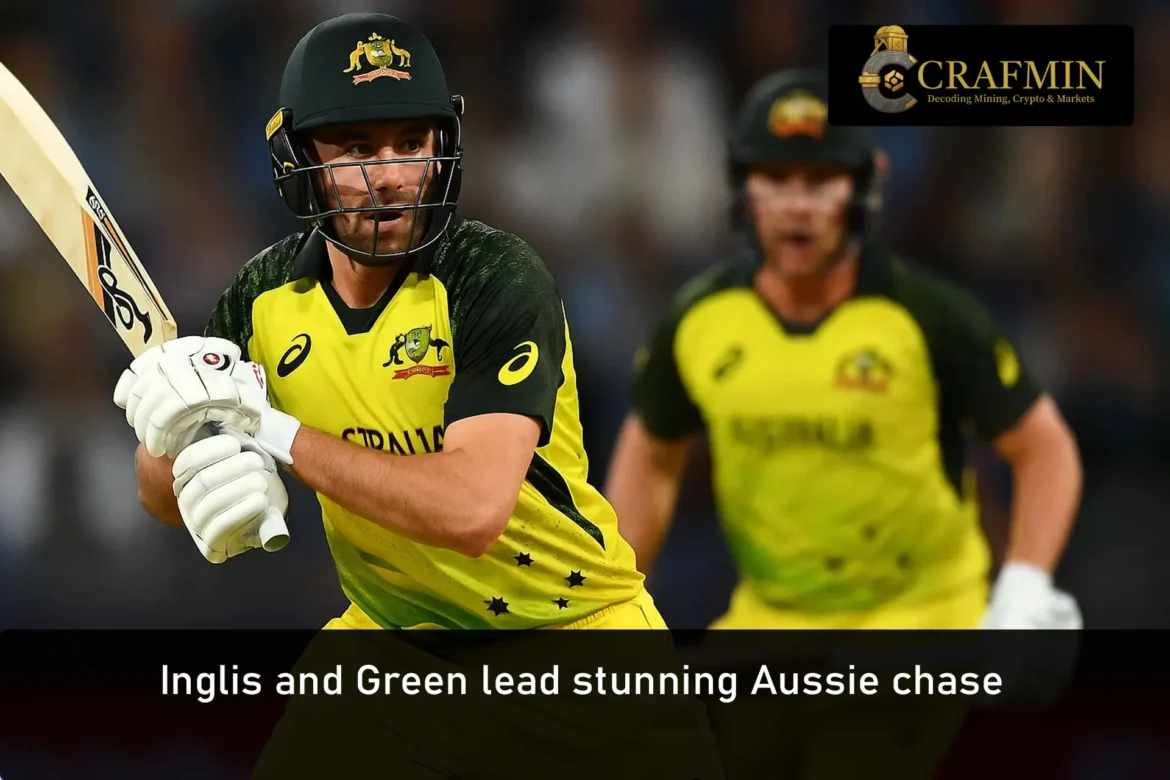 Inglis and Green lead stunning