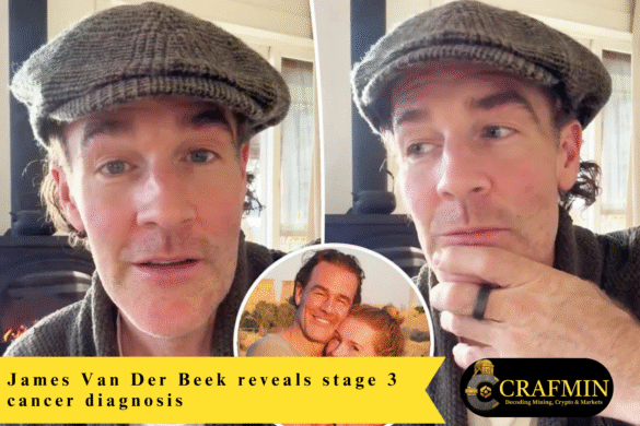 James Van Der Beek reveals stage 3 cancer diagnosis