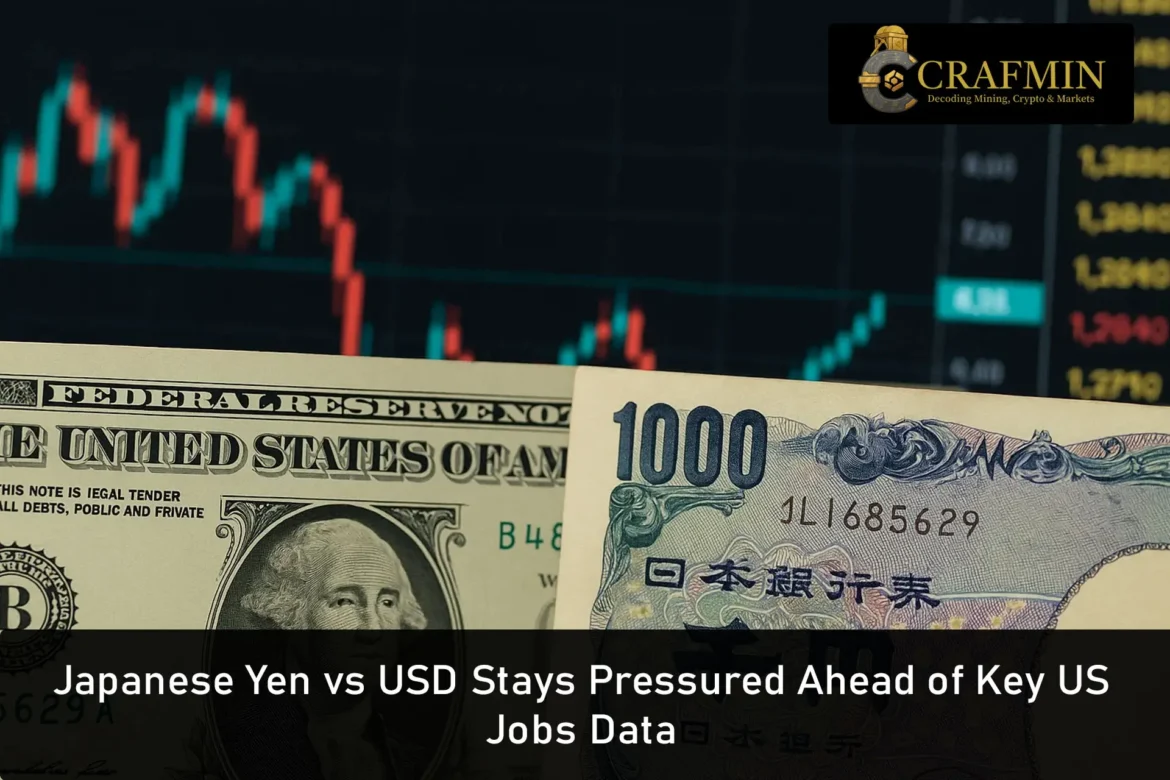 Japanese Yen vs USD Stays Pressured Ahead of Key US Jobs Data