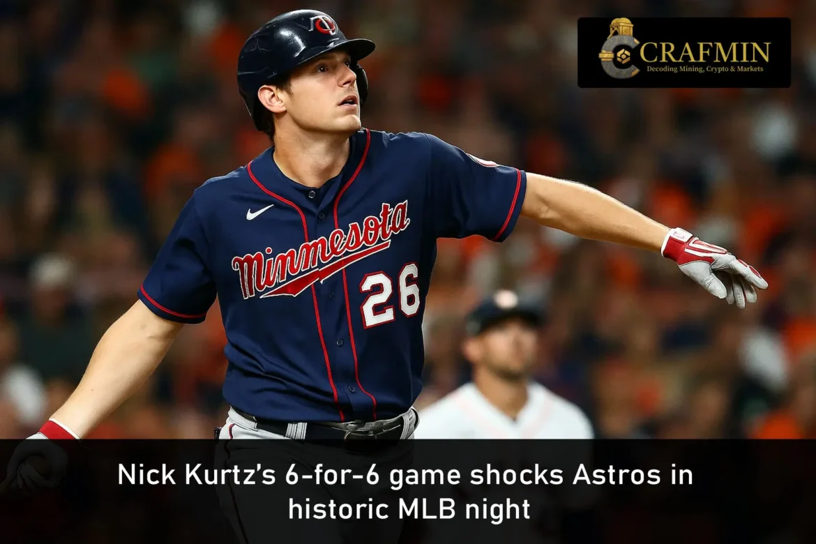 Nick Kurtz’s 6-for-6 game shocks