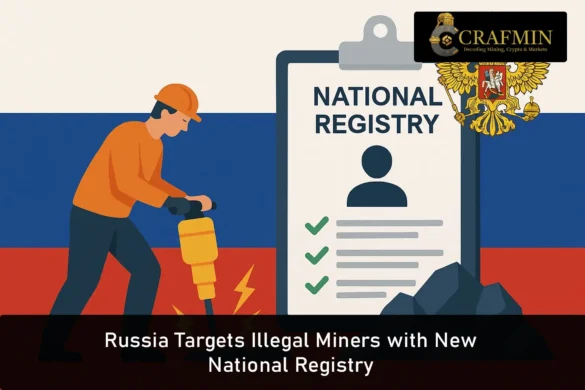 Russia cracks down on crypto miners with mandatory national registry.