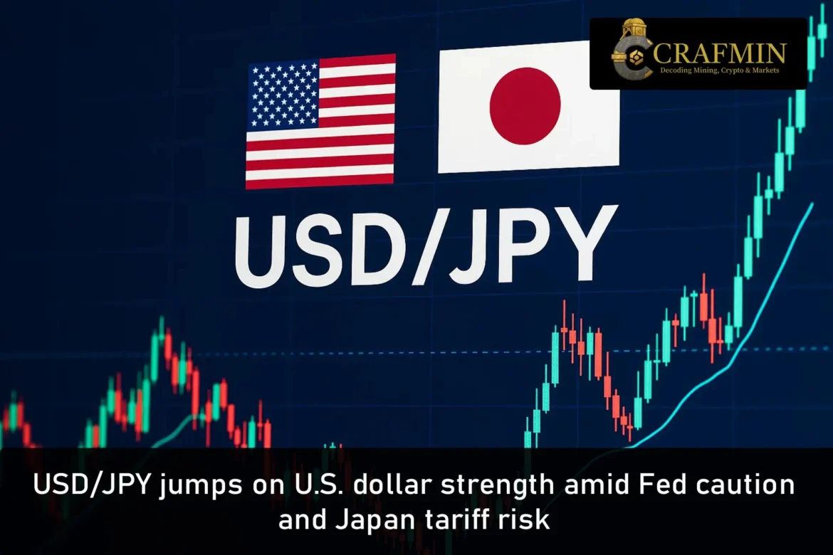 USD-JPY jumps on US dollar strength amid Fed caution and Japan tariff risk-1