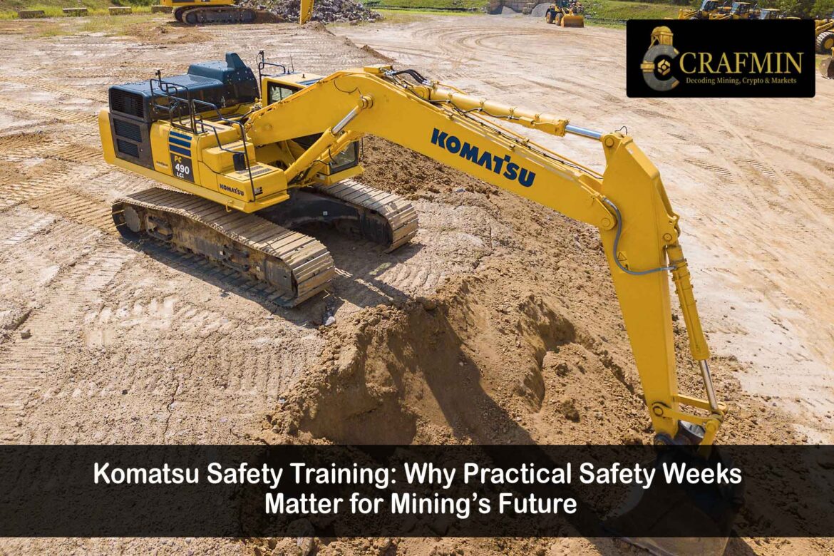 Komatsu Safety Training: How Hands-On Learning Builds Safer Apprentices