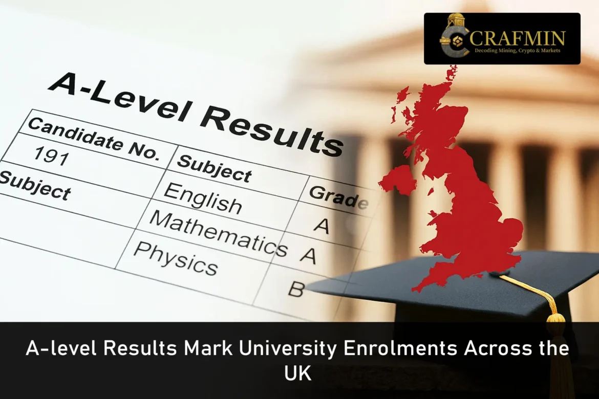 A-level Results Mark University Enrolments Across the UK
