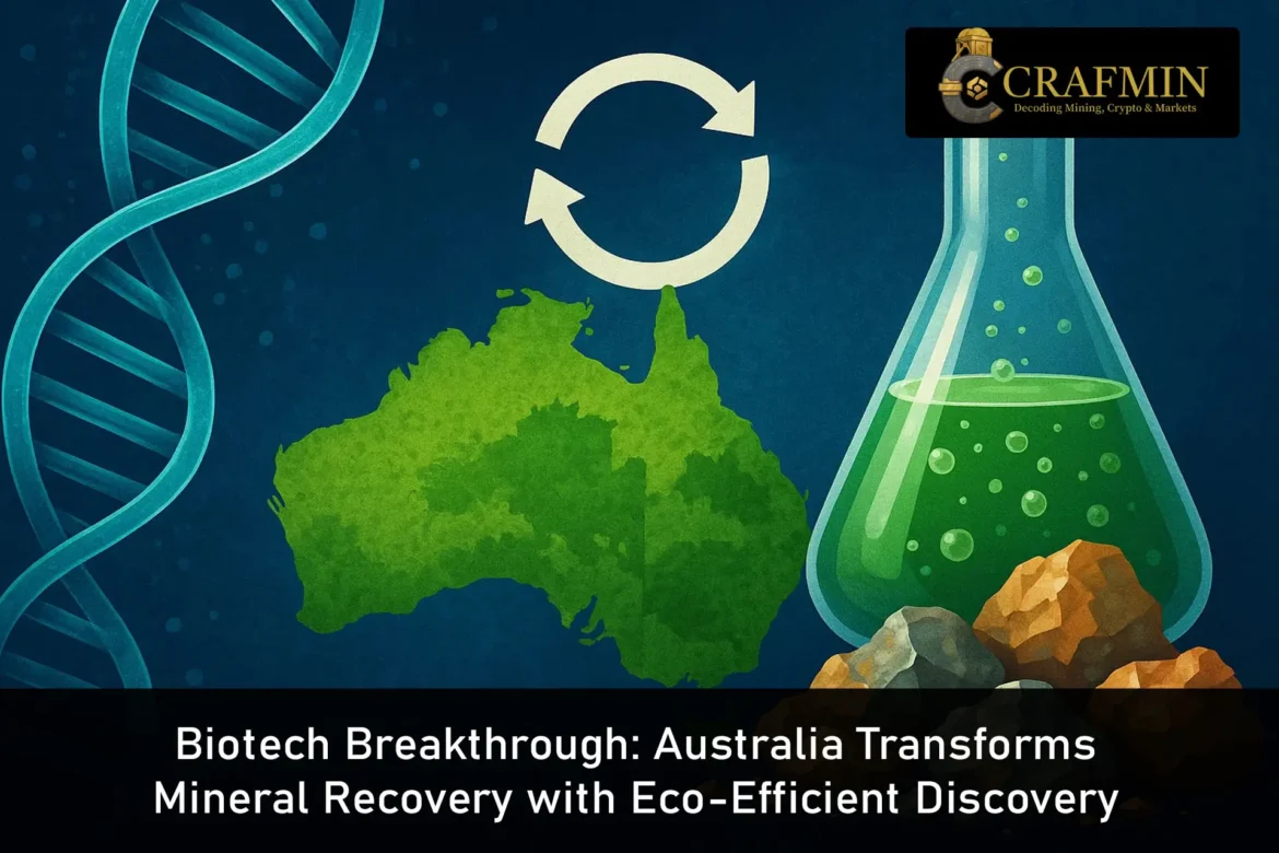 Biotech Breakthrough Australia Transforms Mineral Recovery with Eco-Efficient Discovery