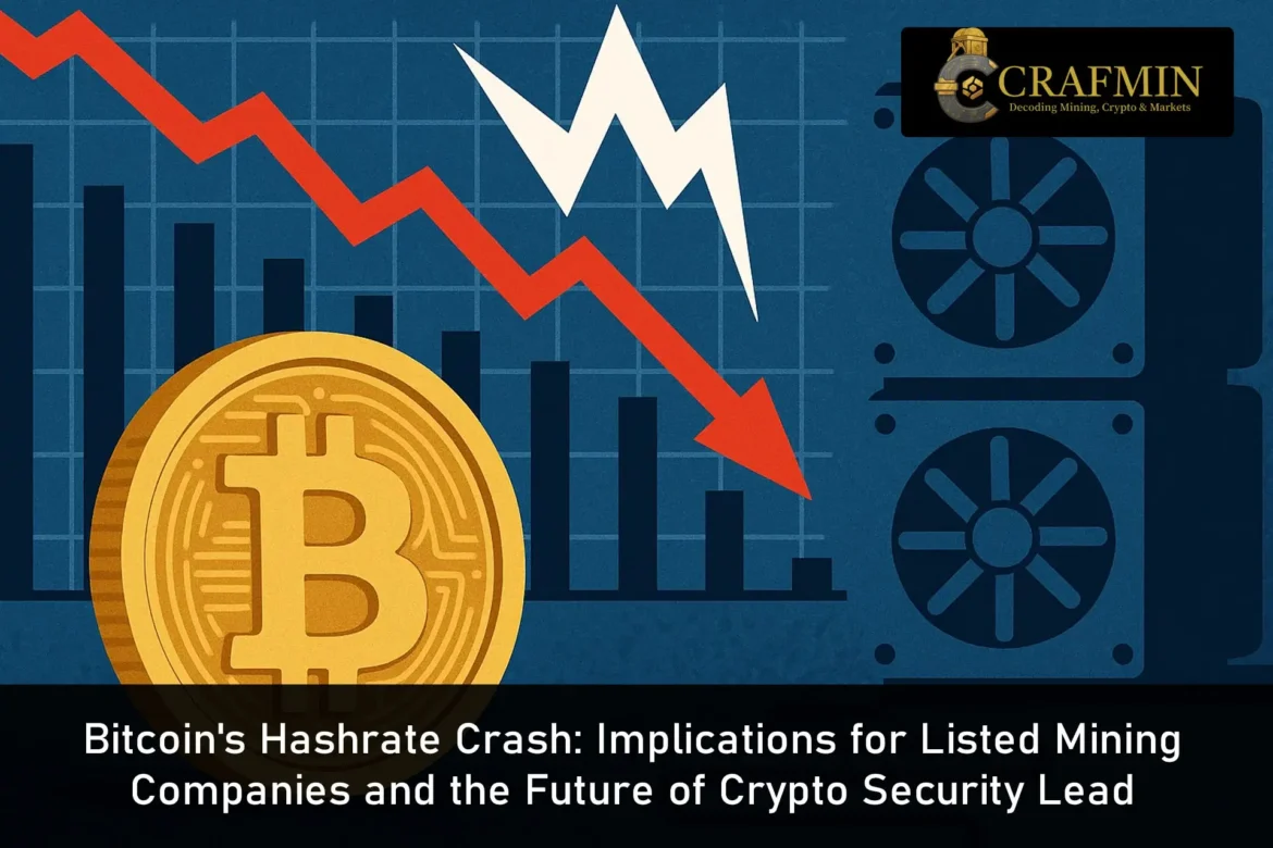 Bitcoin's Hashrate Crash Implications for Listed Mining Companies and the Future of Crypto Security lead