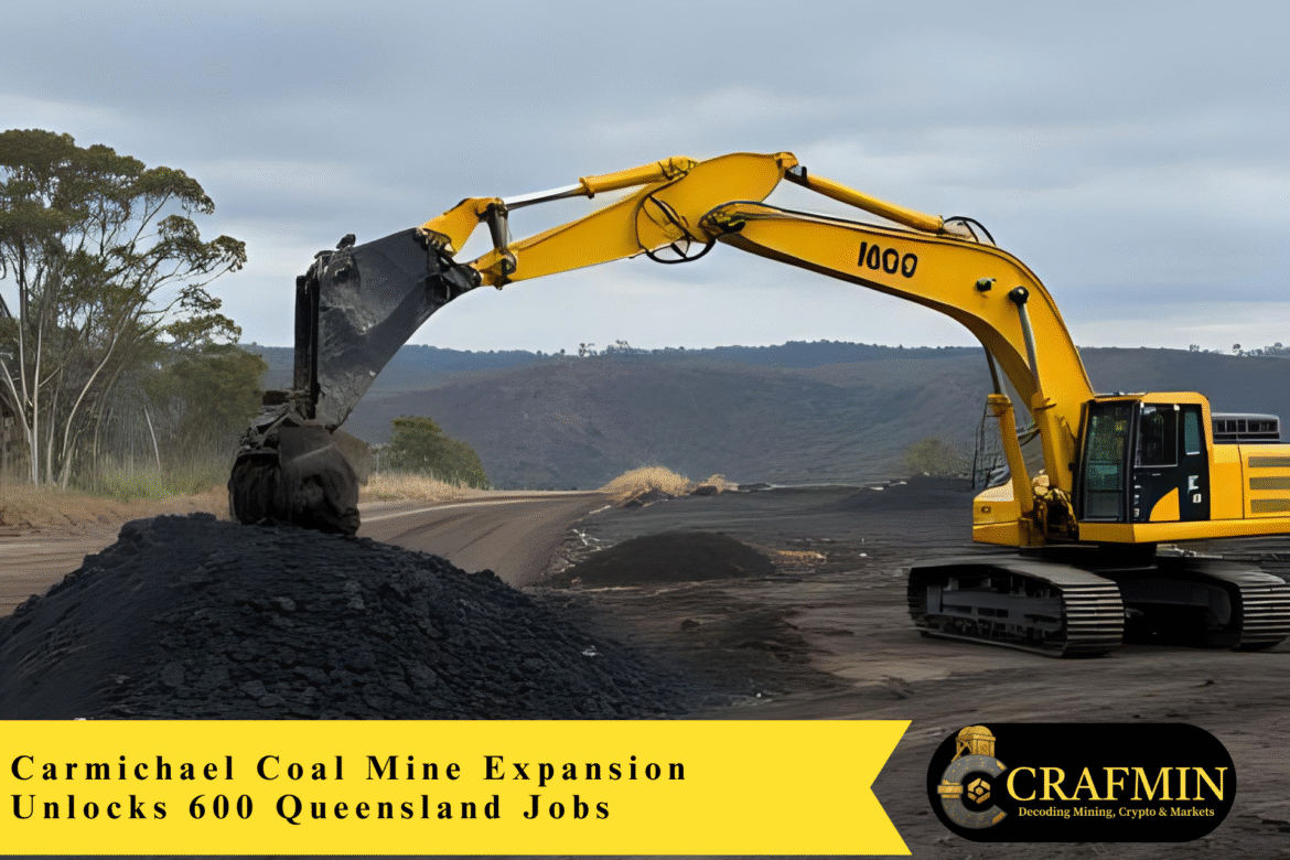 Carmichael Coal Mine Expansion Unlocks 600 Queensland Jobs