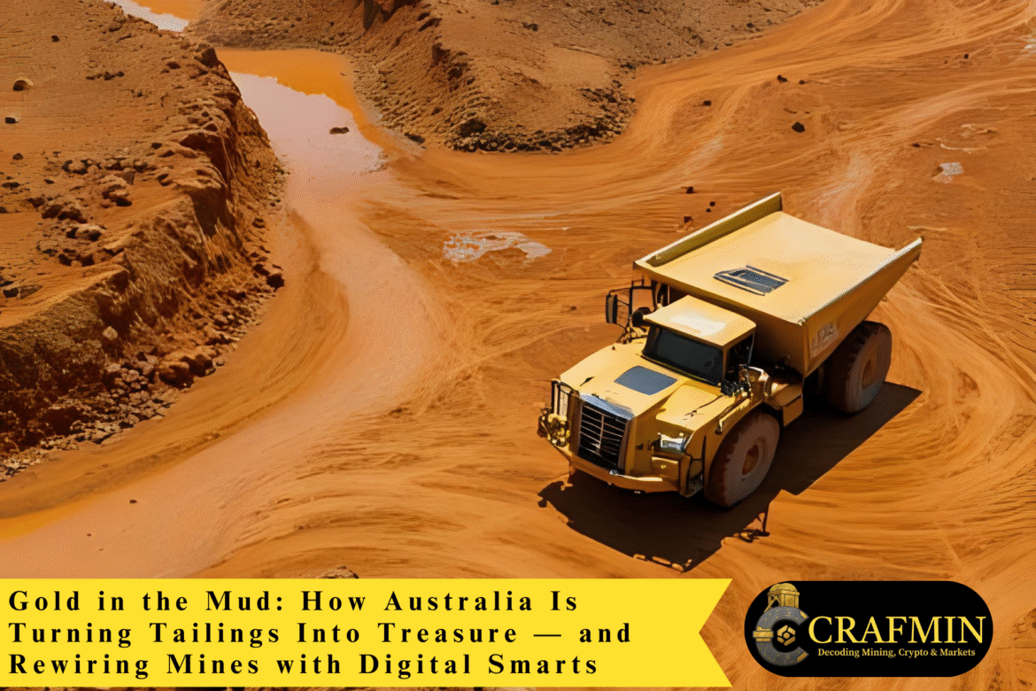 Gold in the Mud How Australia Is Turning Tailings Into Treasure — and Rewiring Mines with Digital Smarts