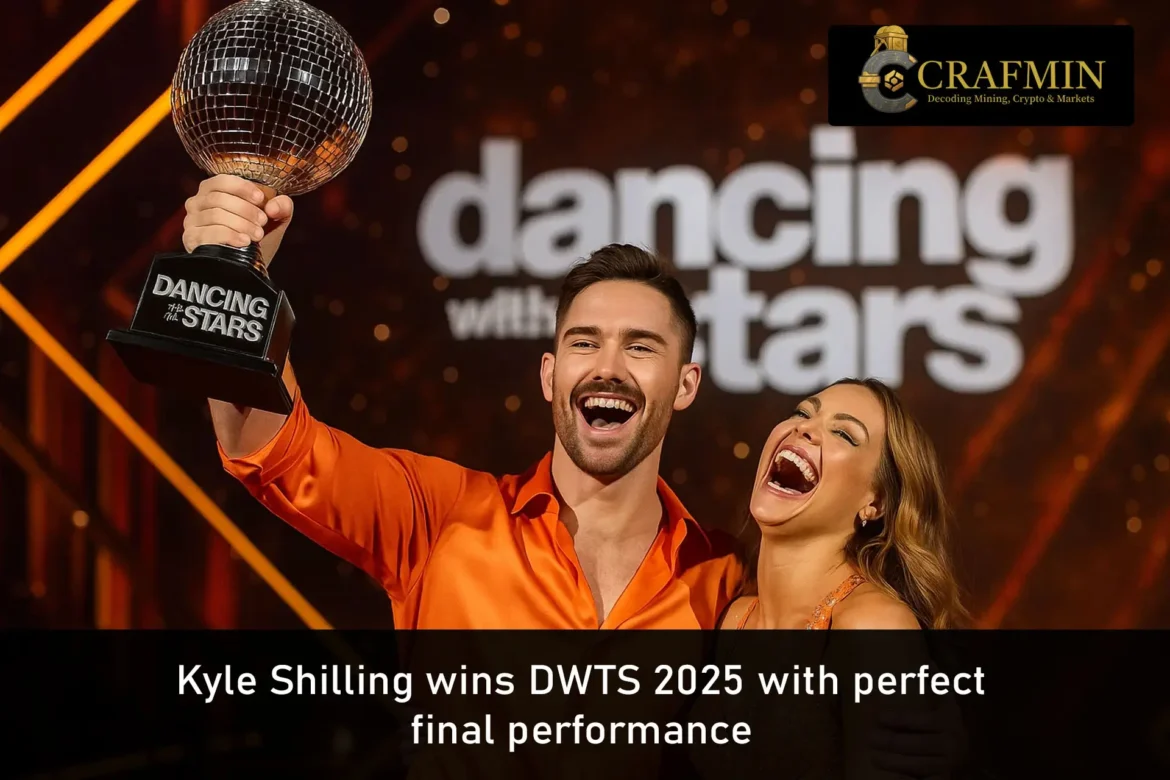 Kyle Shilling wins DWTS 2025 with perfect final performance