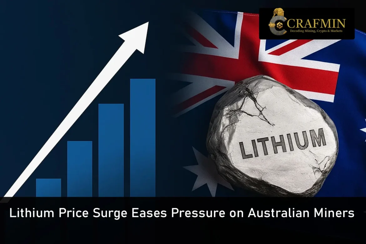 Lithium Price Surge Eases Pressure on Australian Miners