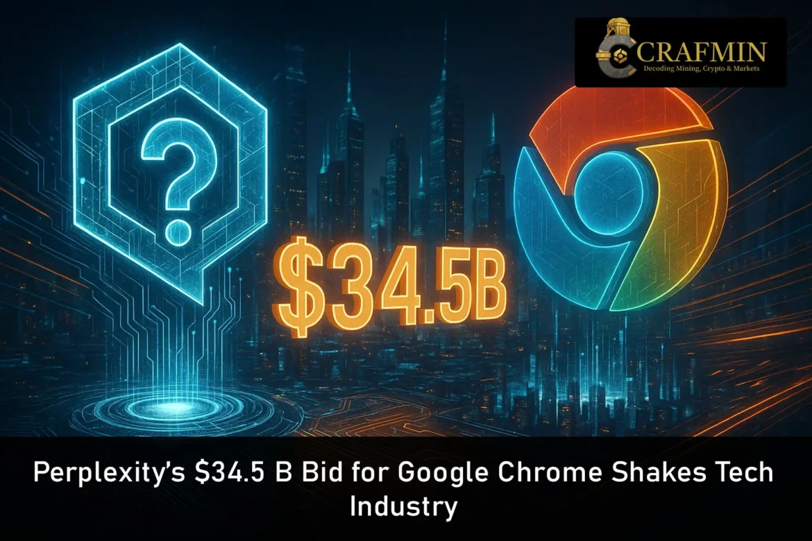 Perplexity’s $34.5 B Bid for Google Chrome Shakes Tech Industry