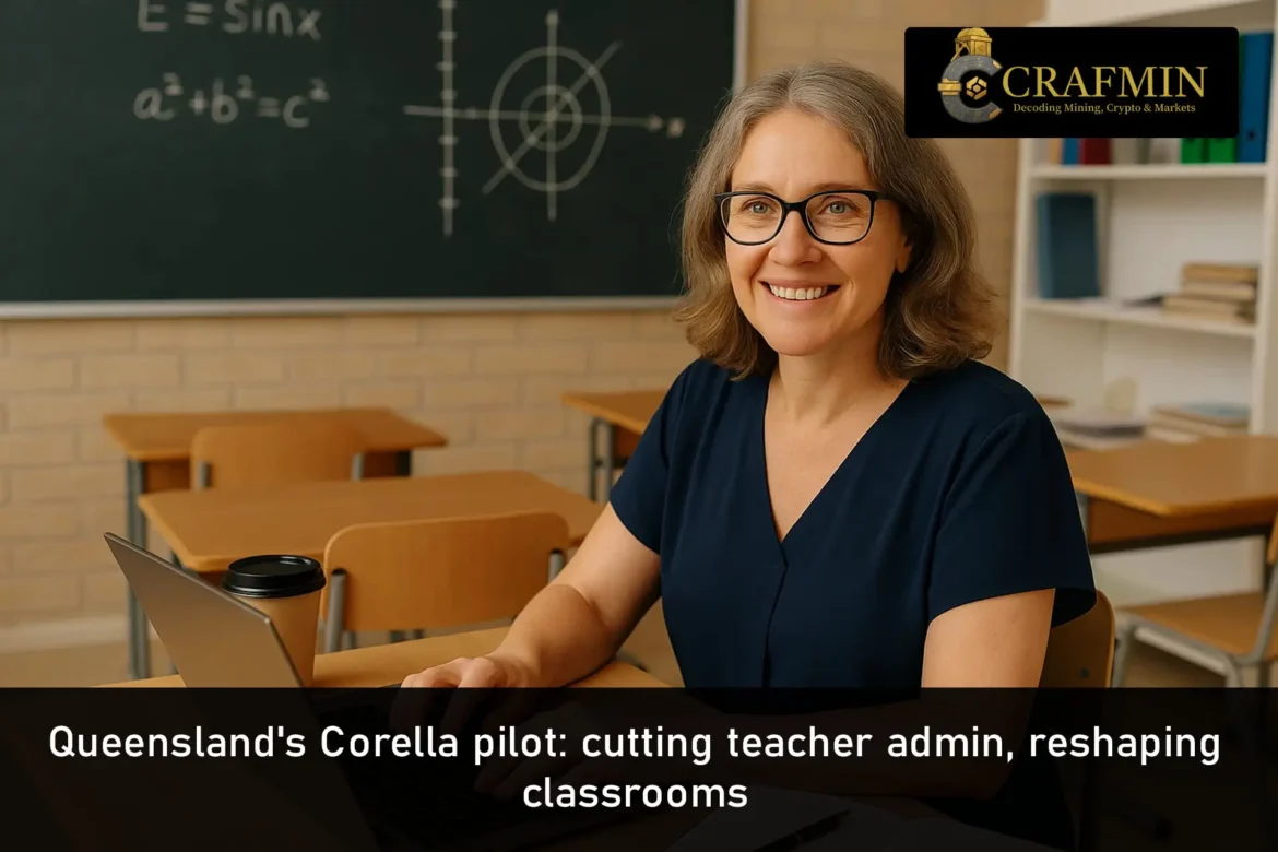 Queensland's Corella pilot cutting teacher admin, reshaping classrooms