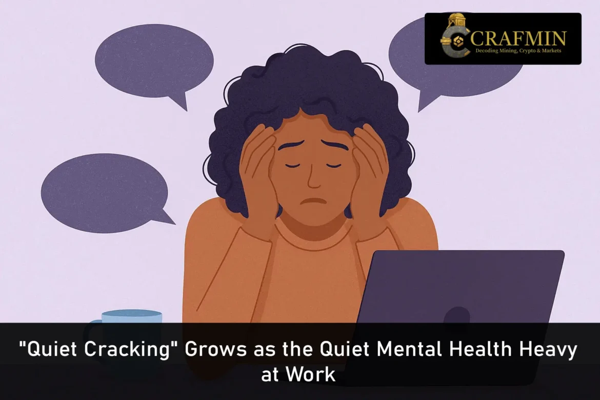 Quiet Cracking Grows as the Quiet Mental Health Heavy at Work