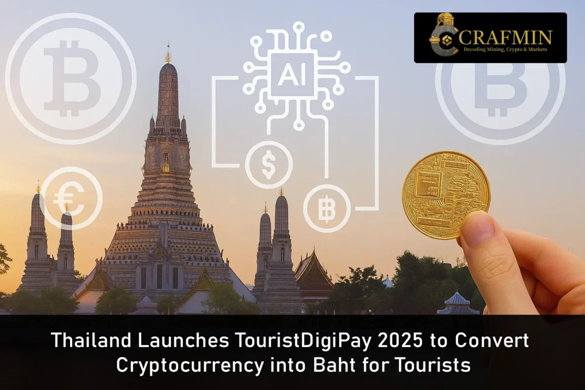 Thailand Launches TouristDigiPay 2025 to Convert Cryptocurrency into Baht for Tourists