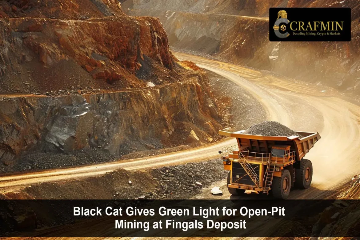 Black Cat Contracts Open-Pit Mining at Fingals Gold Site