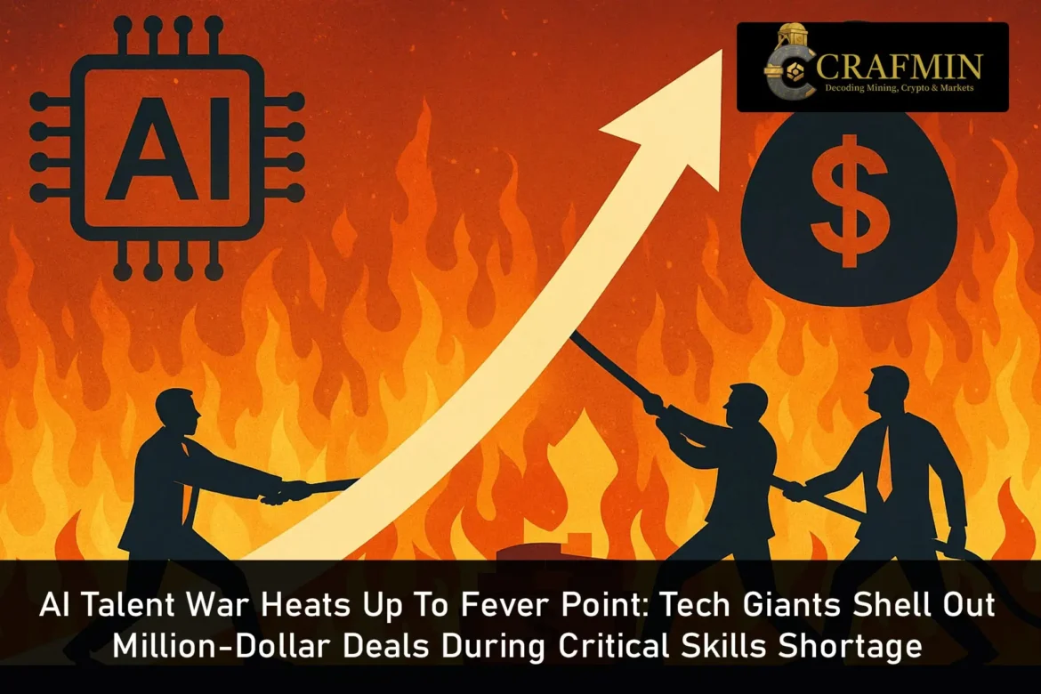 AI Talent War Heats Up To Fever Point Tech Giants Shell Out Million-Dollar Deals During Critical Skills Shortage