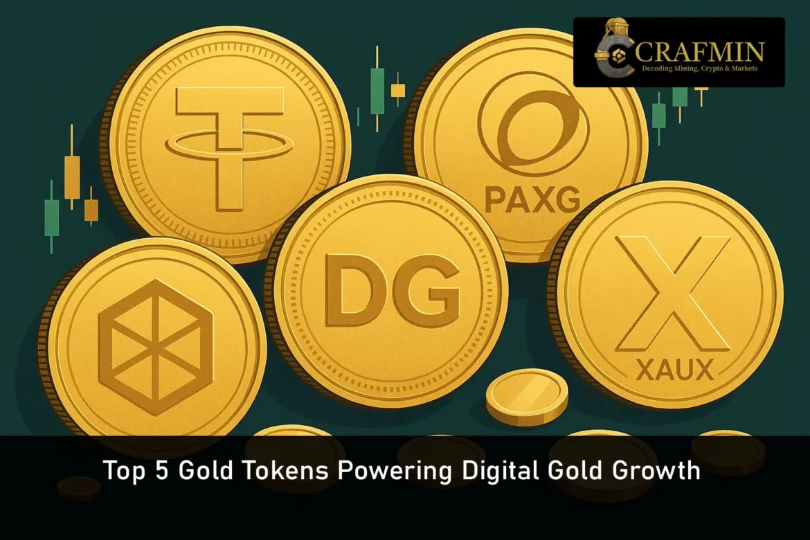 Top 5 Gold Tokens Powering Digital Gold Growth