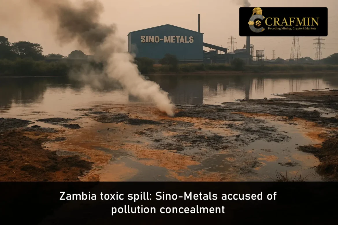 Zambia toxic spill Sino-Metals accused of pollution concealment