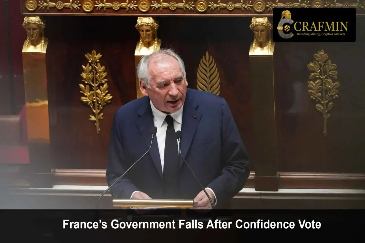 France’s Government Falls After Confidence Vote