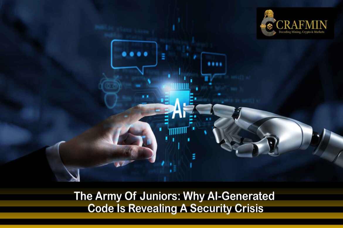 The Army Of Juniors: AI Code Triggers Security CrisisThe Army Of Juniors: AI Code Triggers Security Crisis