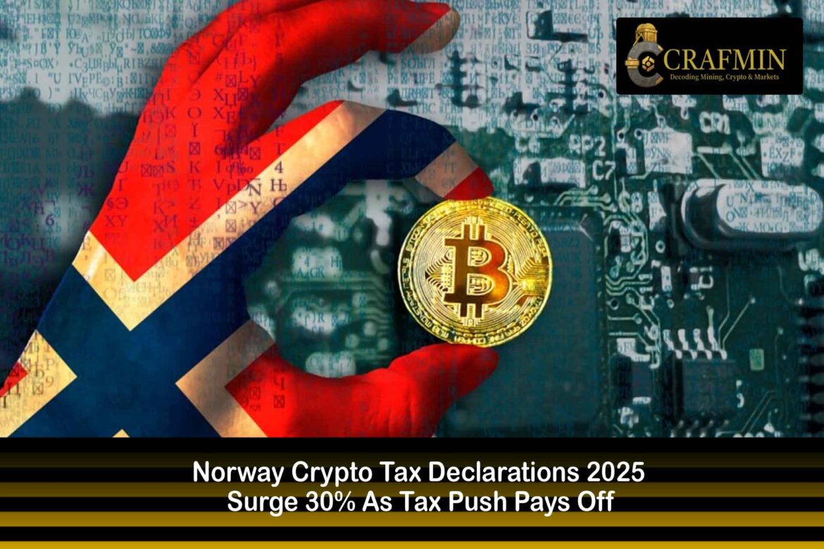 Norway Crypto Tax Declarations 2025 Rise by 30%